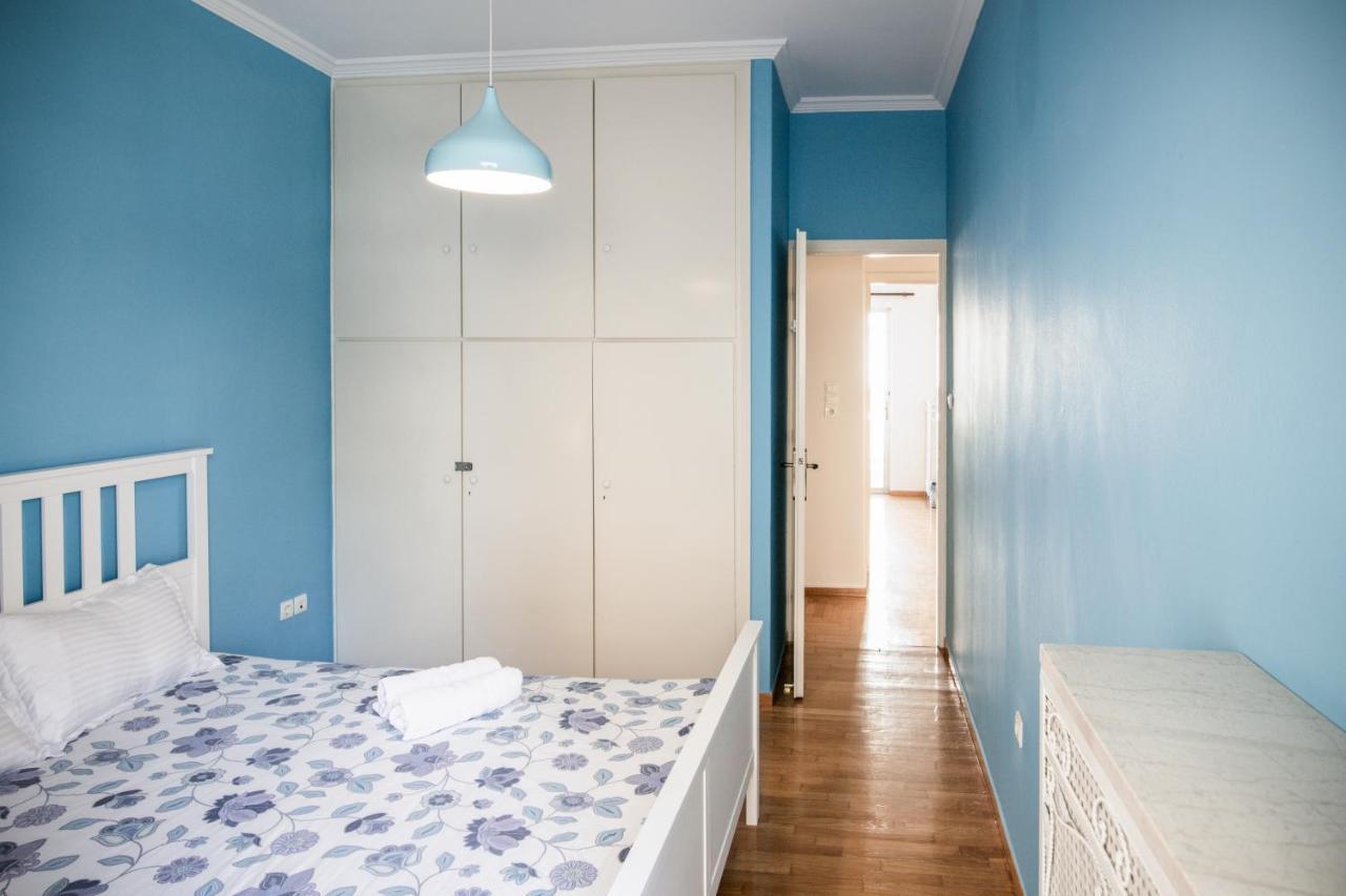 Blue House Apartment Athens Luaran gambar